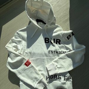Burberry Hoodie - White
